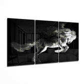 Horse Glass Wall Art.