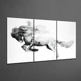 Horse Glass Wall Art | Insigne Art Design