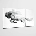 Horse Glass Wall Art.
