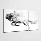 Horse Glass Wall Art.
