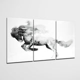 Horse Glass Wall Art | Insigne Art Design