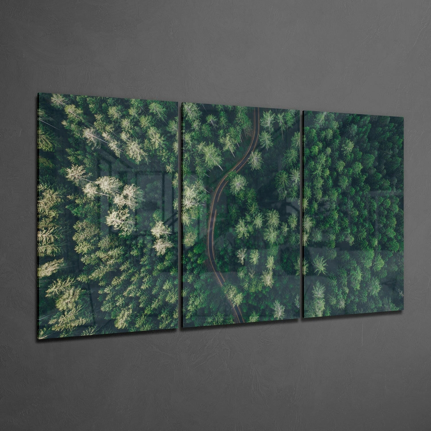 Forest Glass Wall Art.