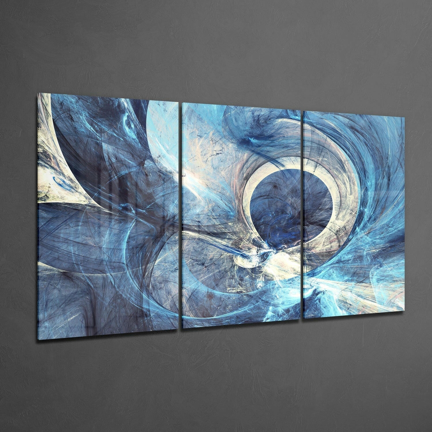 Feather Glass Wall Art.