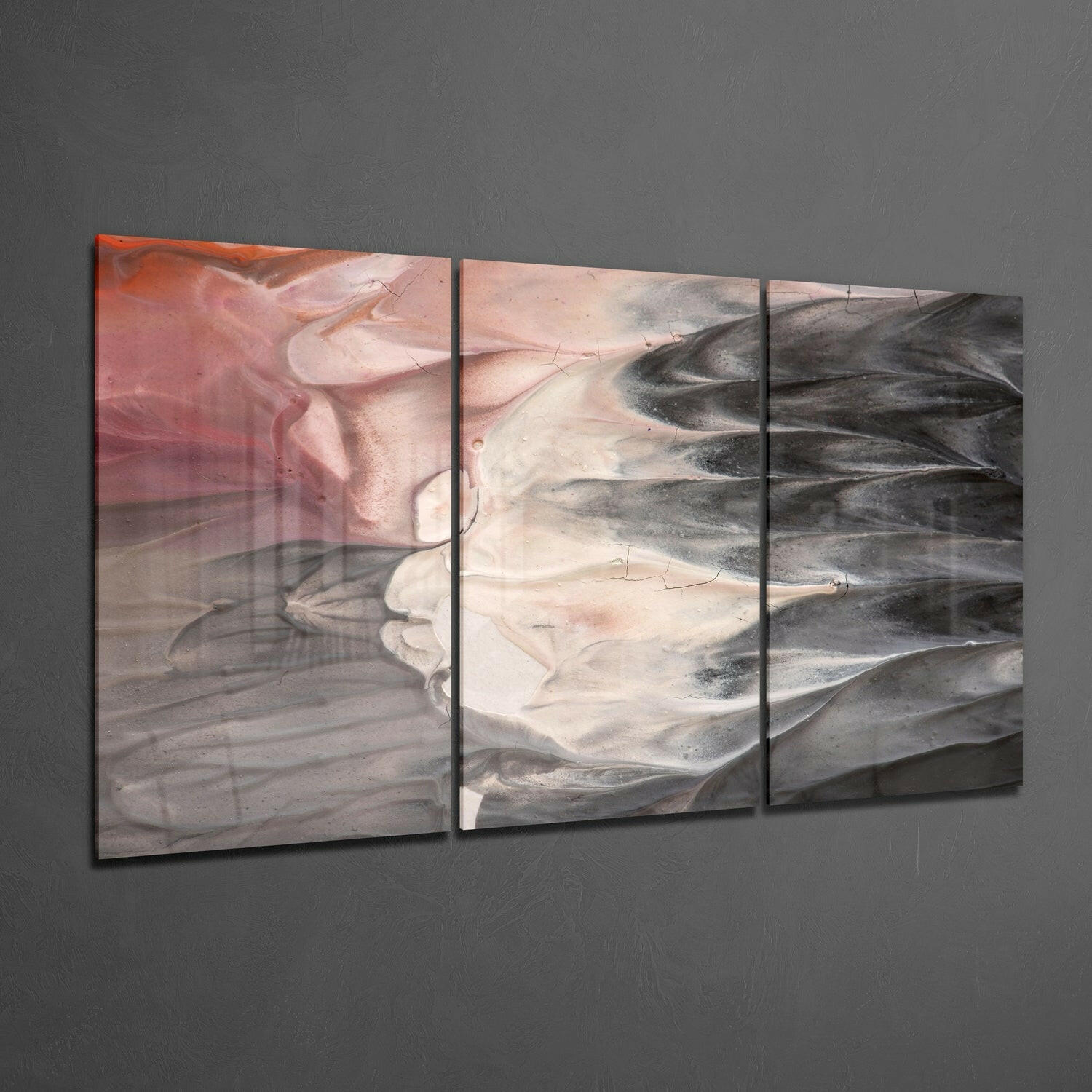 Layers Glass Wall Art.