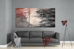 Layers Glass Wall Art.