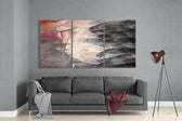 Layers Glass Wall Art.