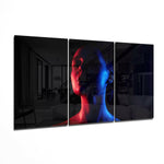 Women's Glass Wall Art.