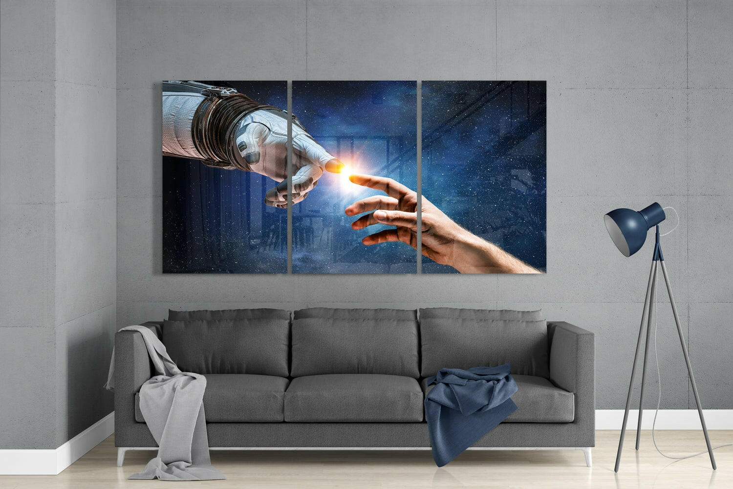 Contact Glass Wall Art.
