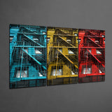 Buildings Glass Wall Art | Insigne Art Design