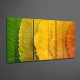 Autumn Leaves Glass Wall Art | Insigne Art Design