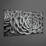 Succulent Glass Wall Art | Insigne Art Design