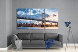 Manhattan Glass Wall Art | Insigne Art Design