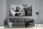 Woman and Dance Glass Wall Art.
