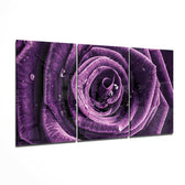Rose Glass Wall Art.