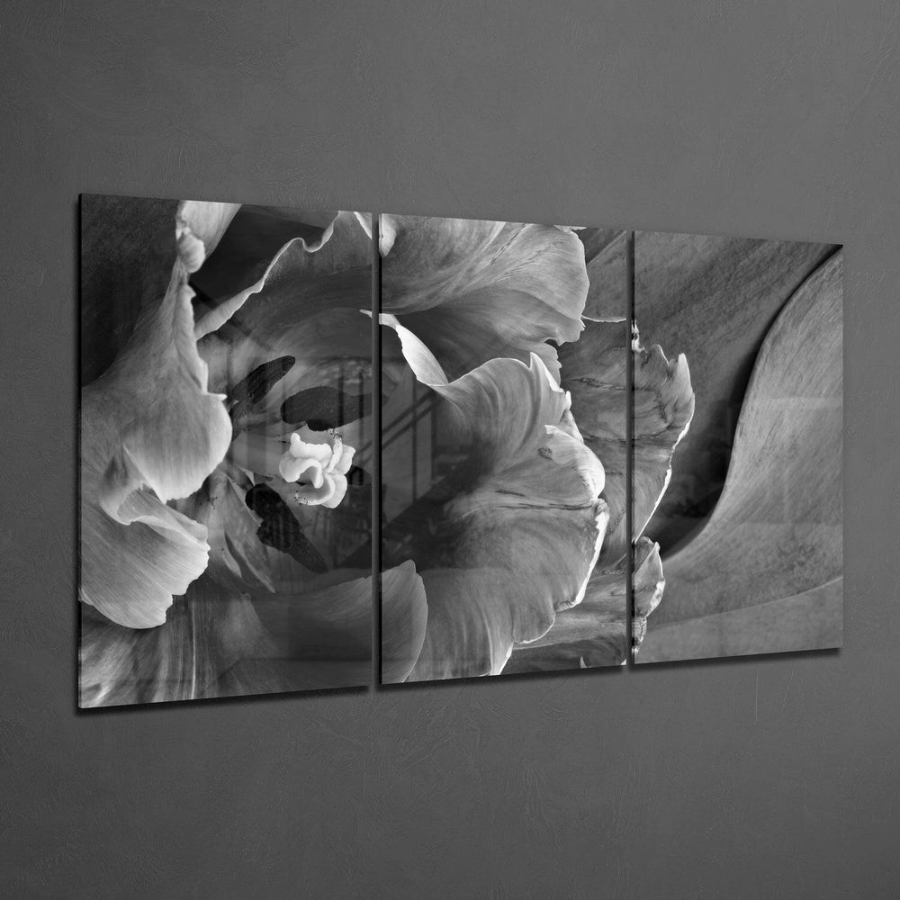 Flower Glass Wall Art.