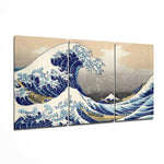 Kanagawa Oki Nami Ura Great Wave Mega Glass Art.