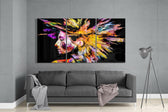 Colorful Thoughts Glass Art.