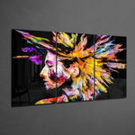 Colorful Thoughts Glass Art.