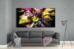 Colorful Peace Glass Art.