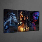 Woman Glass Art.