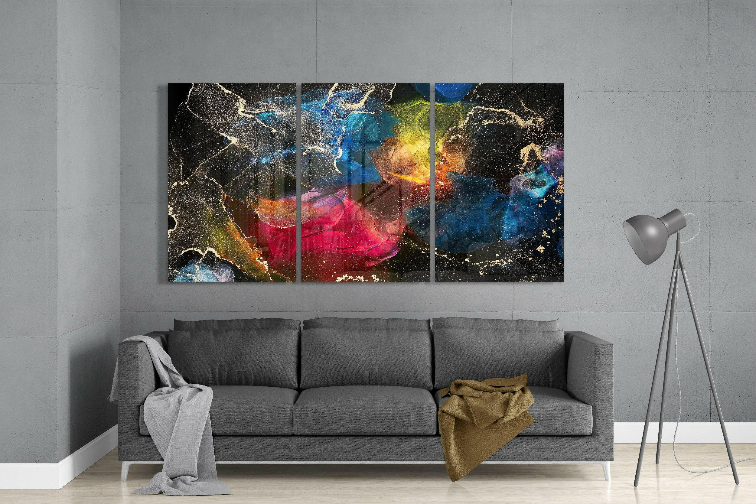 Dance Of Colors Glass Art.