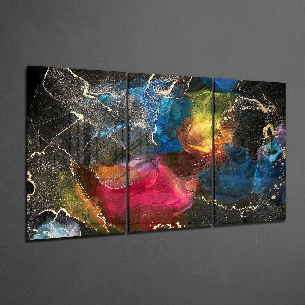 Dance Of Colors Glass Art.