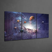 Milky Way Glass Art.