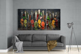 Spices Glass Art.