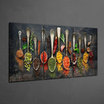Spices Glass Art.