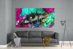 Eyelash Glass Art.