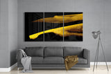 Yellow Touch Glass Art | Insigne Art Design