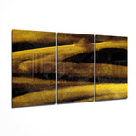 Yellow Touch Glass Art.
