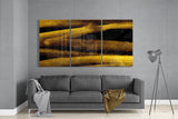 Yellow Touch Glass Art | Insigne Art Design