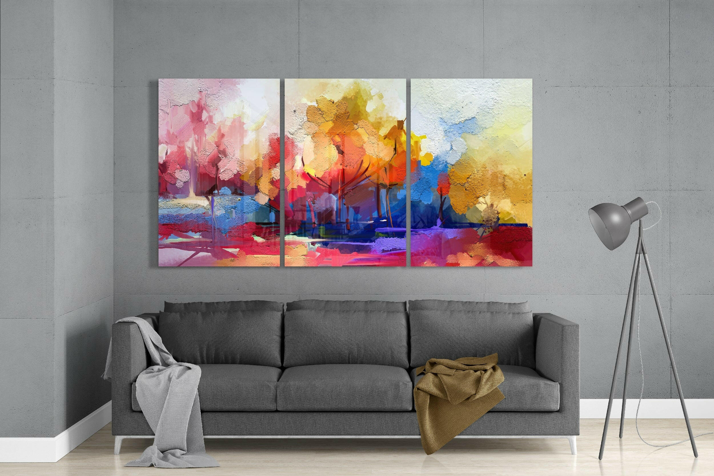 Dream Forest Glass Art.