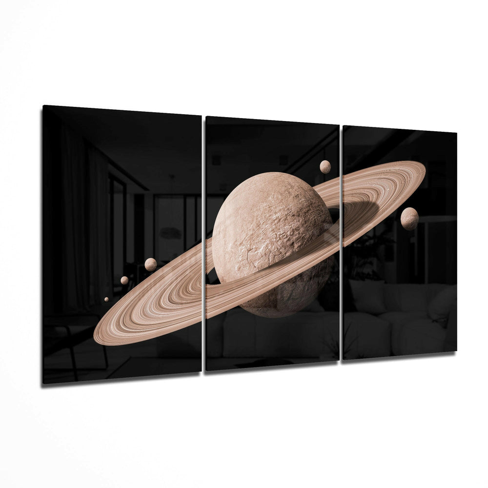 Saturn Glass Art.