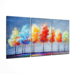 Dream Trees Glass Art.