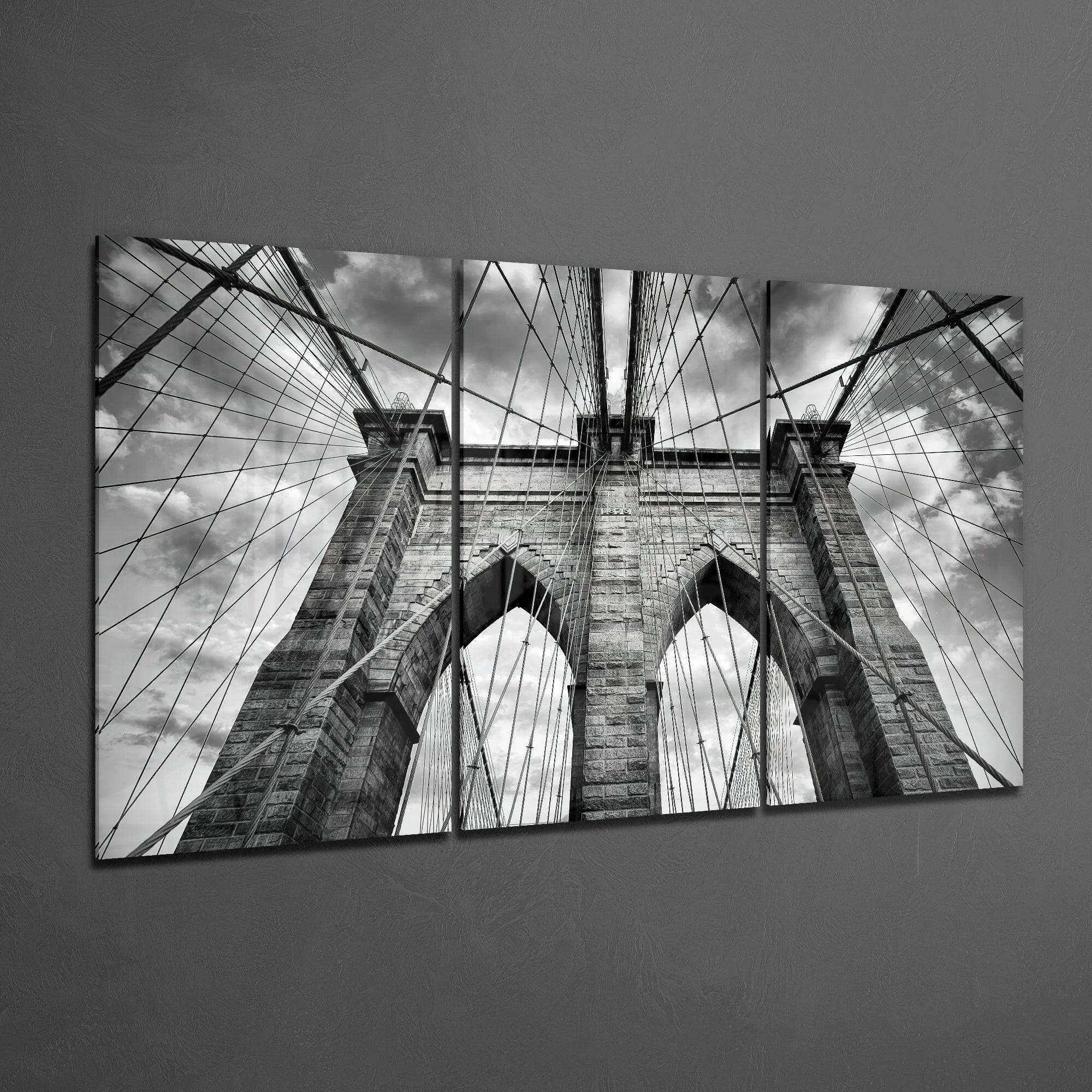 Brooklyn Bridge Glass Art.