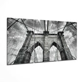 Brooklyn Bridge Glass Art.