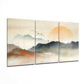 Sunset Glass Art.