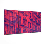 Buildings Glass Art.