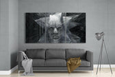 String Glass Art.