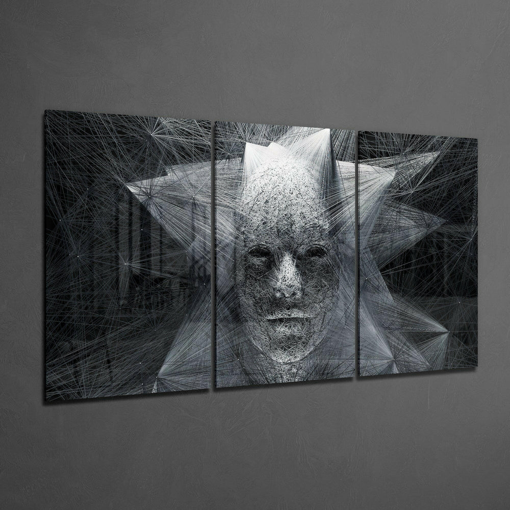 String Glass Art.
