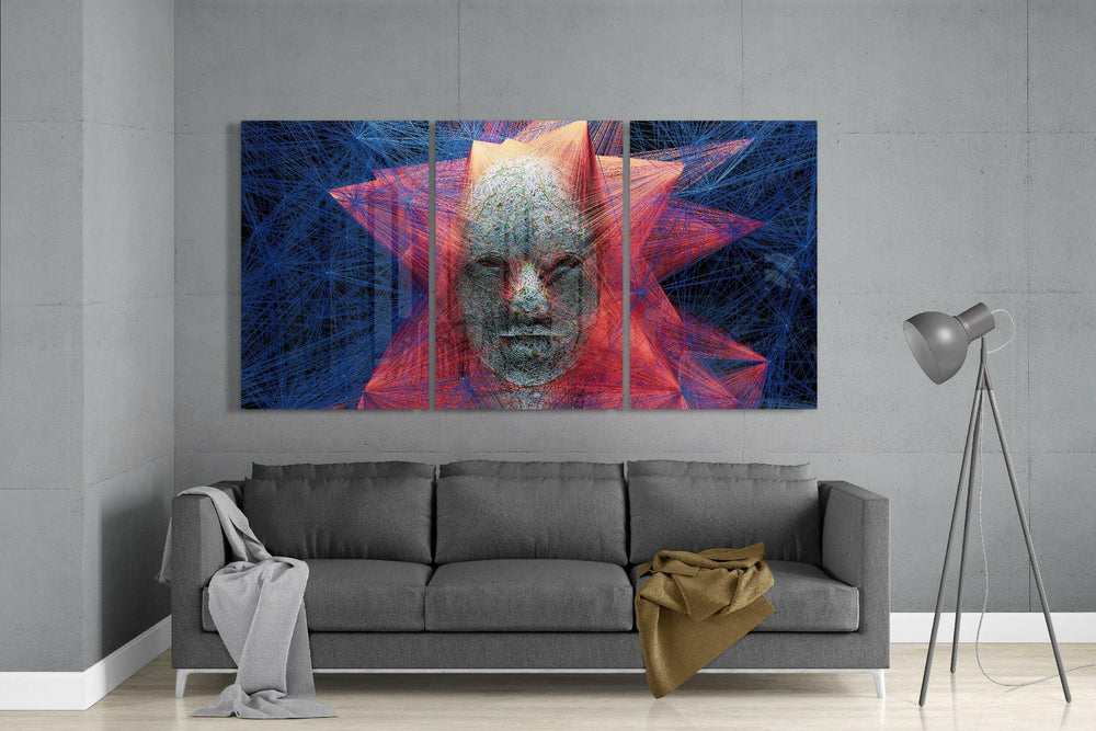 String Glass Art.