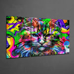 Cat Glass Art.