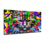 Cat Glass Art.