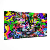 Cat Glass Art.
