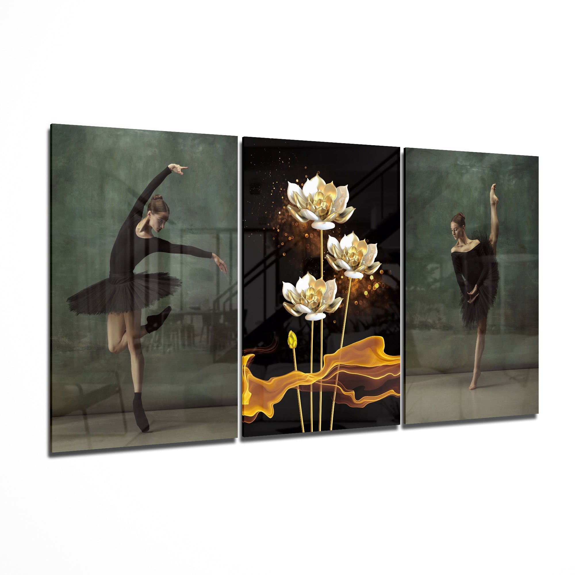 Ballerina Glass Art | Insigne Art Design