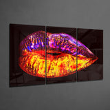 Lips Glass Art | Insigne Art Design
