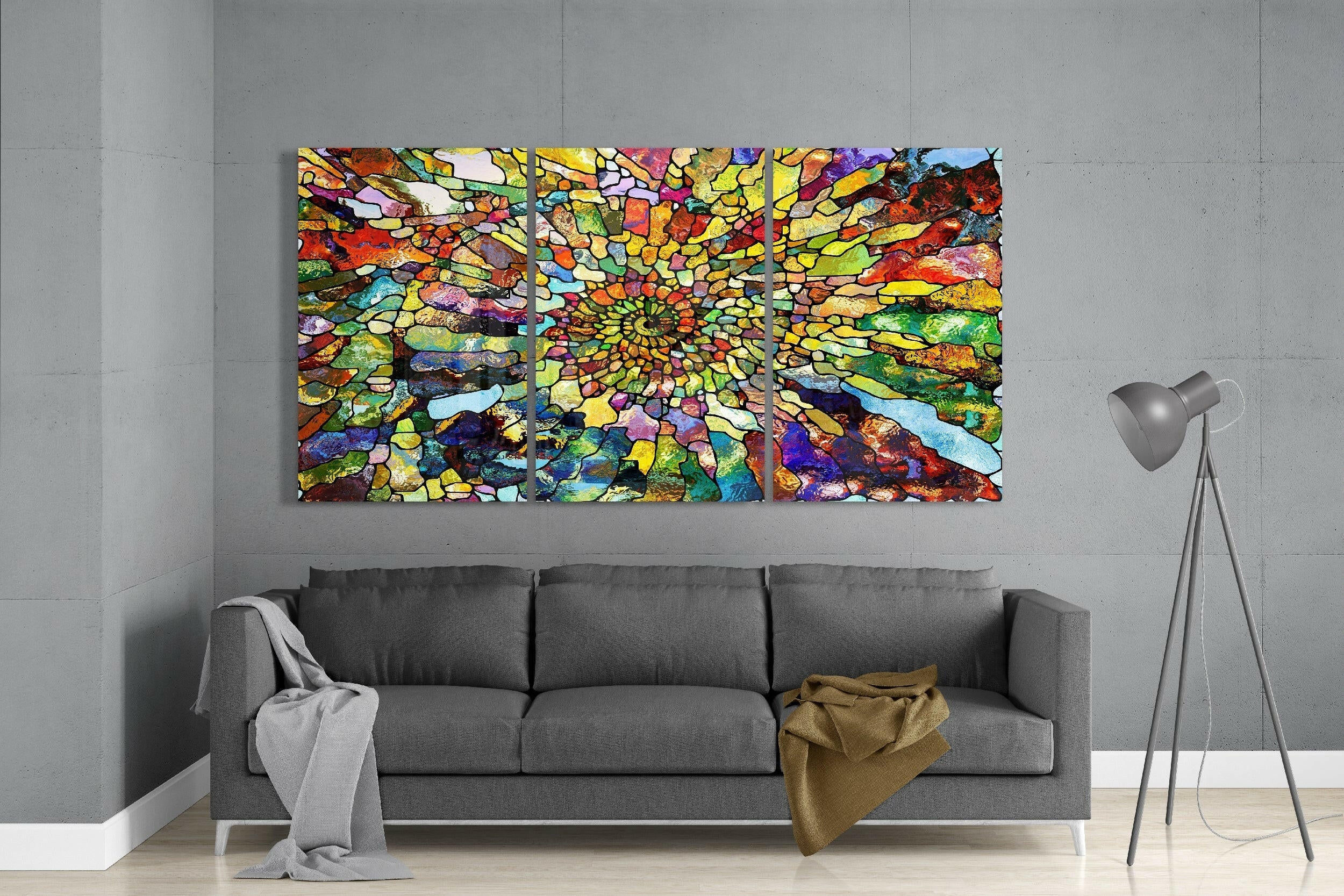 Color Revelation Glass Art.