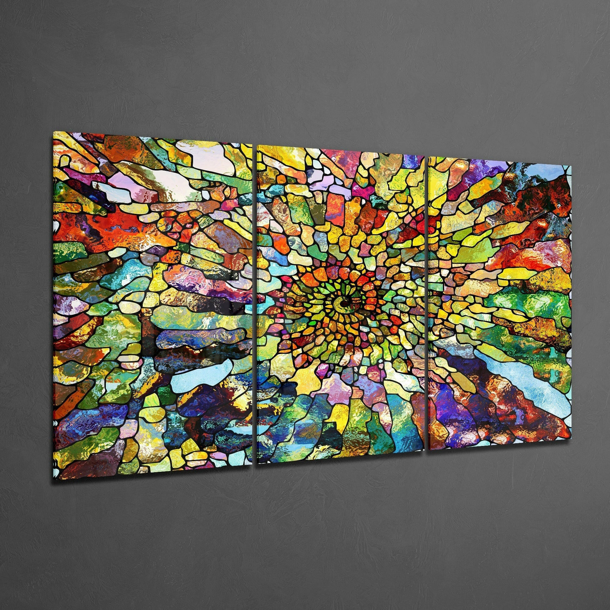 Color Revelation Glass Art.